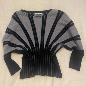 Liquido by Sioni rubbed knit Sweater
